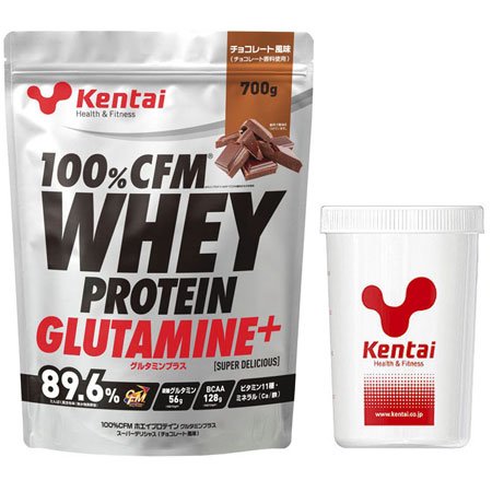 kentai　100%CFMホエイプロテイングルタミン デリシャスチョコ700ｇ Amazon.co.jp: Kentai 100%CFMホエイプロテイン グルタミン+
